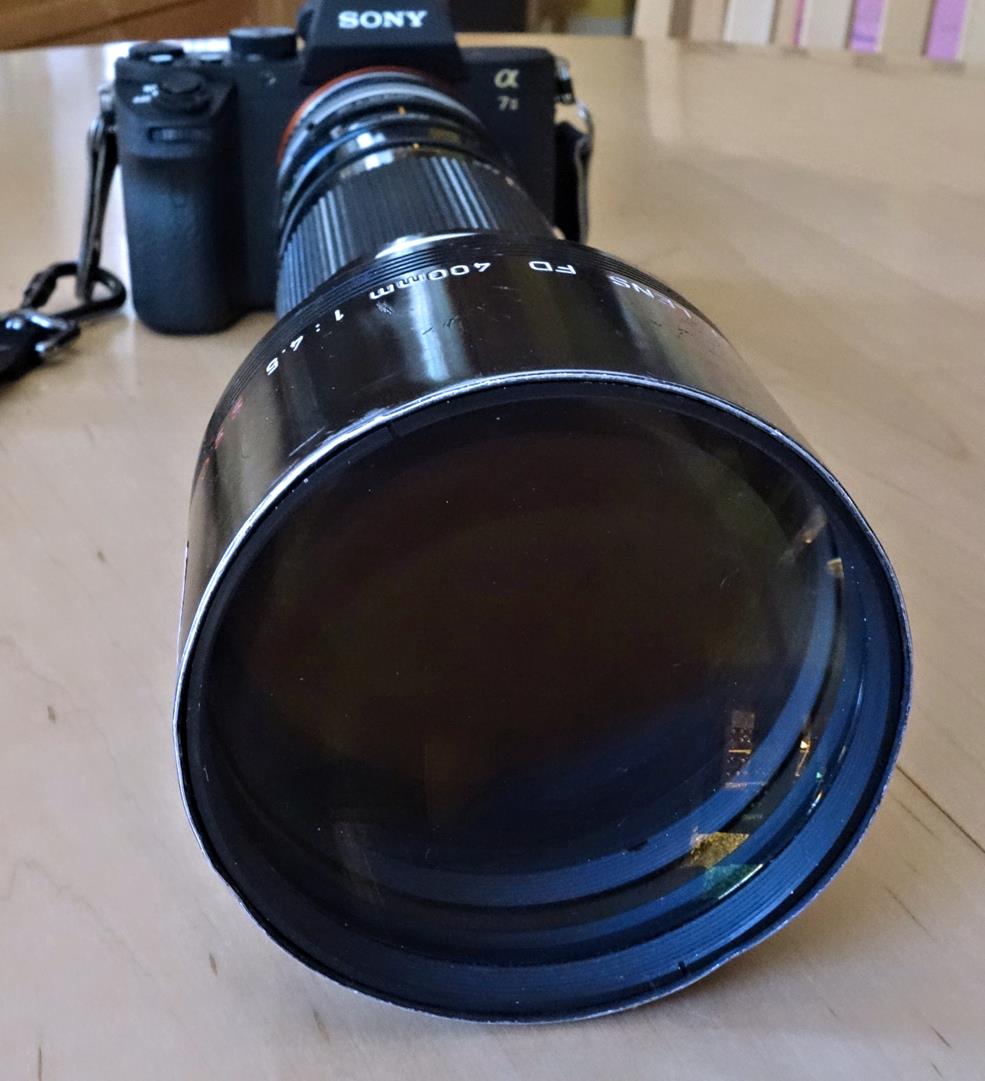The gear – Part 5 – Canon FD 400mm f/4.5 – SMC pix