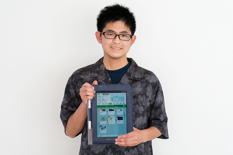 合格者インタビュー｜タブレットで学ぶ中学生向け通信教育「スマイルゼミ」