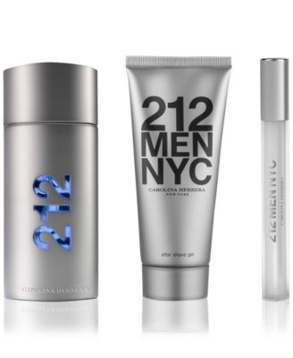 Carolina Herrera Men's 3-Pc. 212 NYC Eau de Toilette Gift Set - Macy's