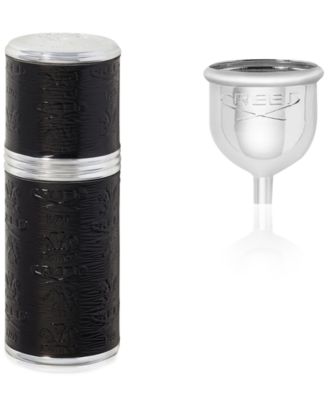 CREED Refillable Travel Perfume Atomizer - Black/Silver, 0.33 oz