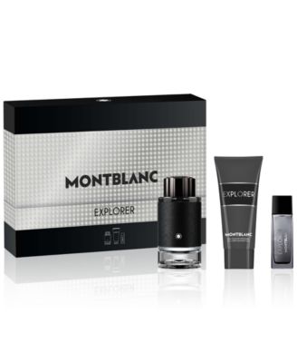 Montblanc Men's 3-Pc. Explorer Eau de Parfum Gift Set - Macy's