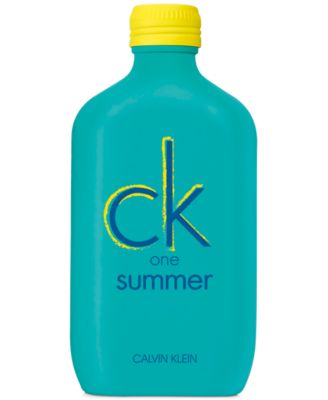 Calvin Klein CK One Summer Eau de Toilette, 3.3-oz. - Macy's