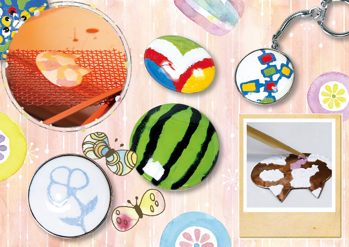 七宝焼ロペット七宝えのぐ（透明100g12色） 七宝焼絵具 ロペット12色