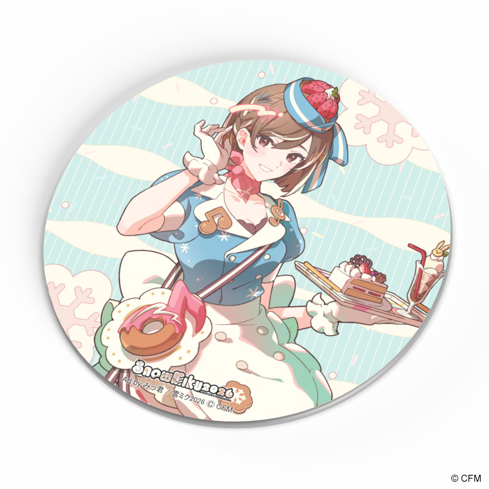 グッズ]SNOW MIKU 2026 コースターパブミラー｜SNOW MIKU 2026