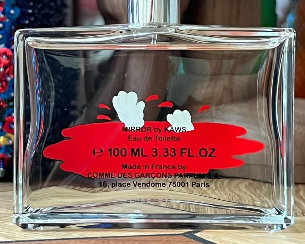KAWS Teams Up With Comme des Garçons On Musky Floral Mirror Eau De