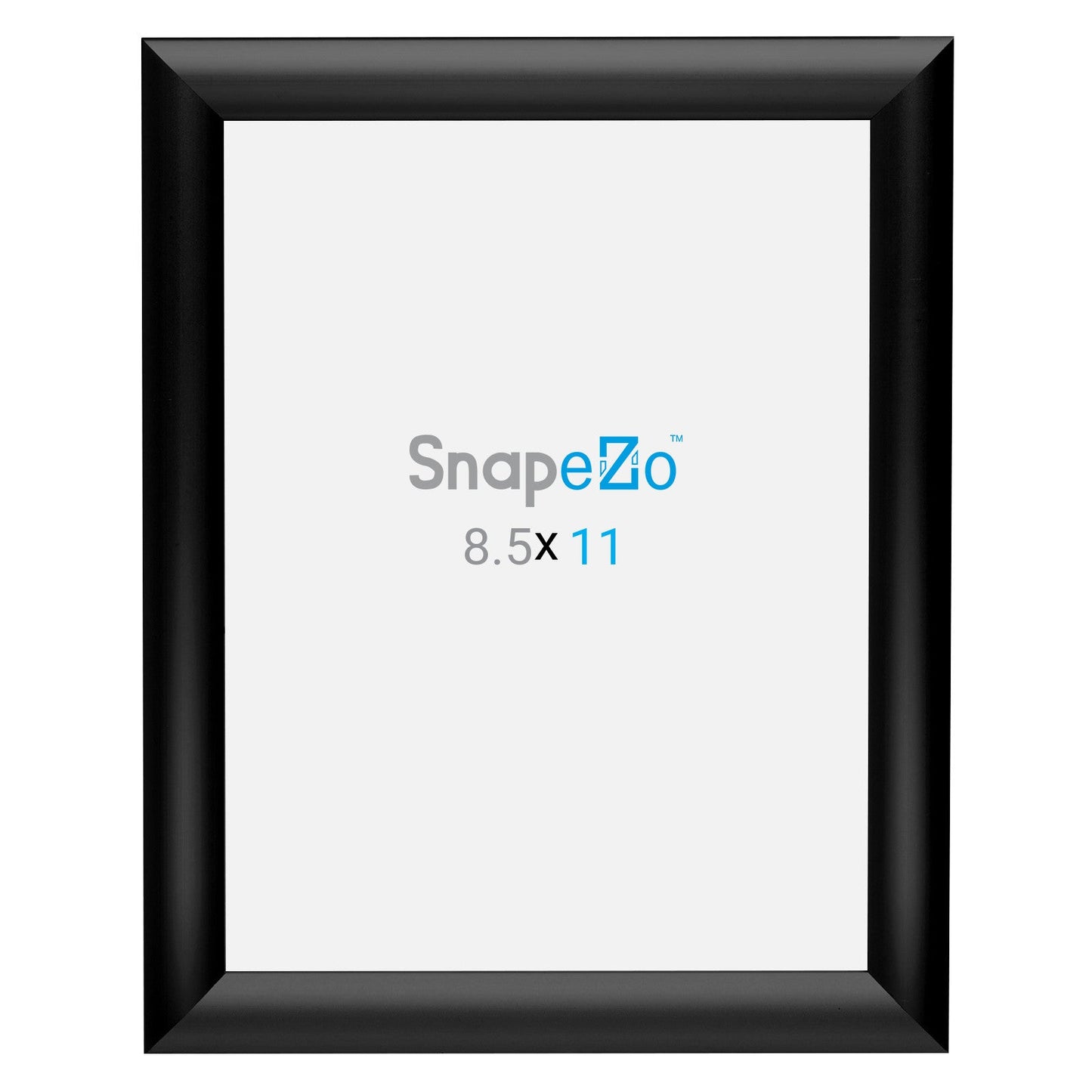 8.5x11 Black Snapezo® Snap Frame - 1