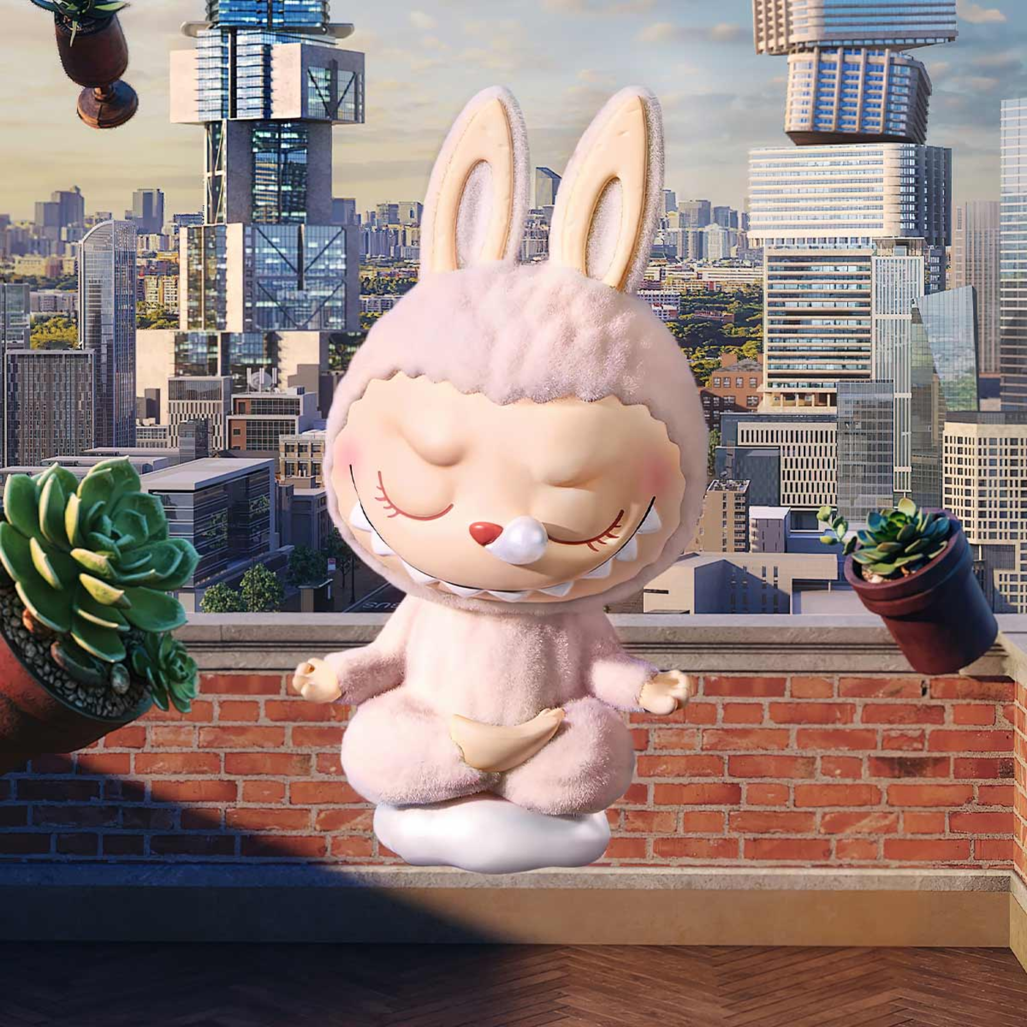 Pop Mart Labubu Lazy Yogaフィギュアがsneakerman.storeに登場