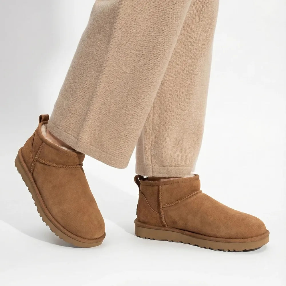 UGG Classic Ultra Mini Boot - Damen - Chestnut – Sneaxx