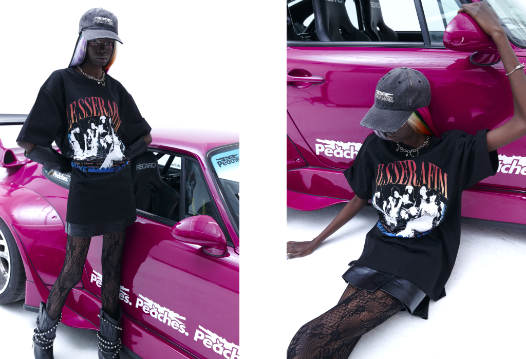 LE SSERAFIM x Peaches Merch Returns Exclusively Via HYPE DROP and