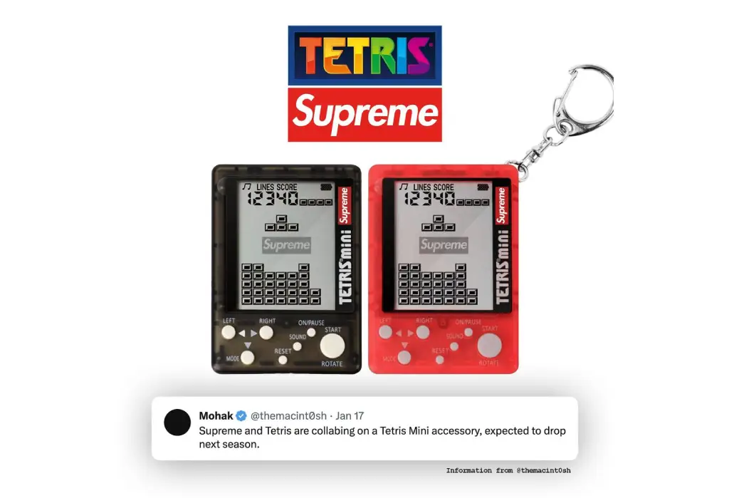 Supreme x Tetris Mini | SNKRDUNK Magazine