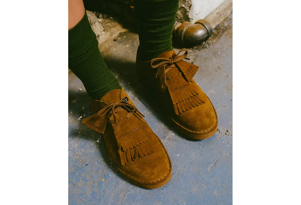 Engineered Garments x Clarks Originals Desert Khan EG | Release