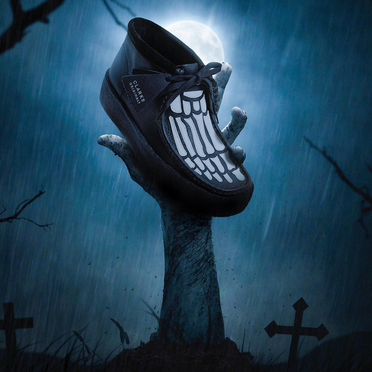 Vandythepink x Clarks Skeleton Wallabee Cup Boot Comes in Time for