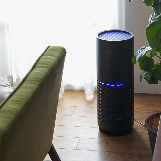 cado 【交換用フィルターの特典付き】 空気清浄機 LEAF 320i