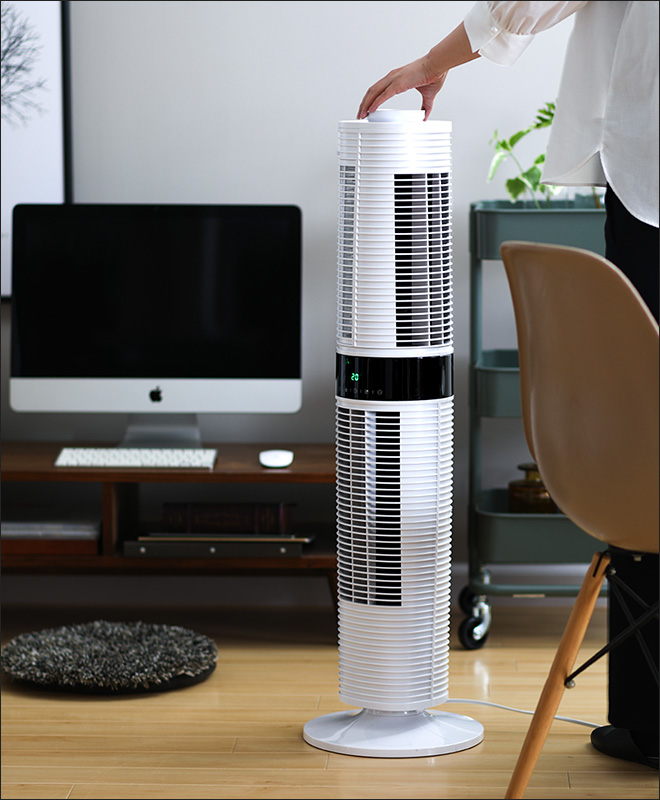 扇風機 タワーファン AirTree360 エアーツリー360 セパレート タワー