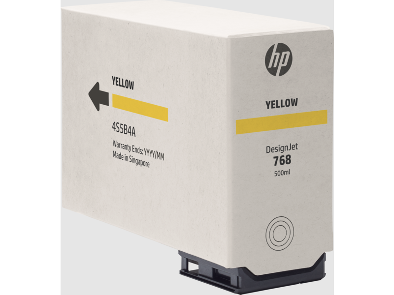 HP 768 500-ml Yellow DesignJet Ink Cartridge | HP® Africa