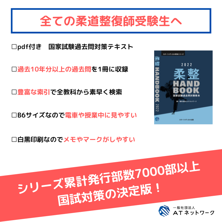 柔整 Handbook 2022 – スポーツメディカル出版 オンラインショップ