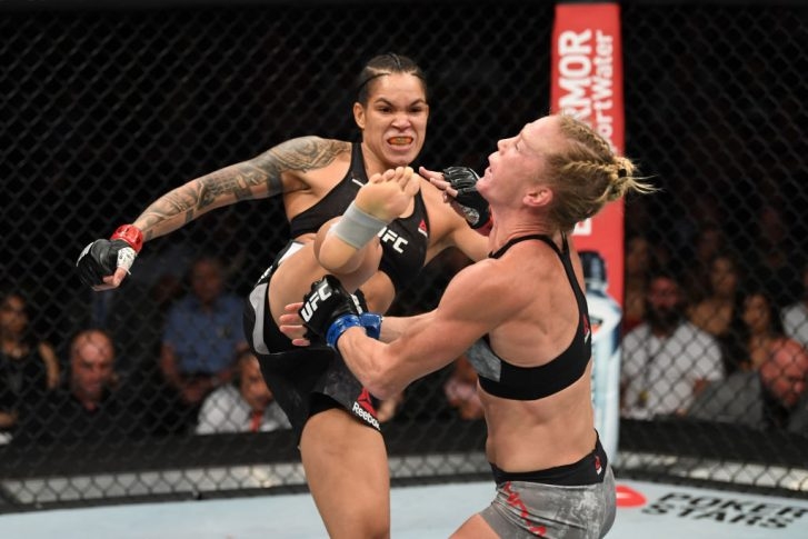 UFC】最強女子！ アマンダ・ヌネスが元チャンピオンのホリー・ホルムを