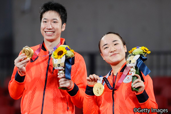 卓球・伊藤美誠（前編）：東京2020オリンピック混合ダブルス金メダルの