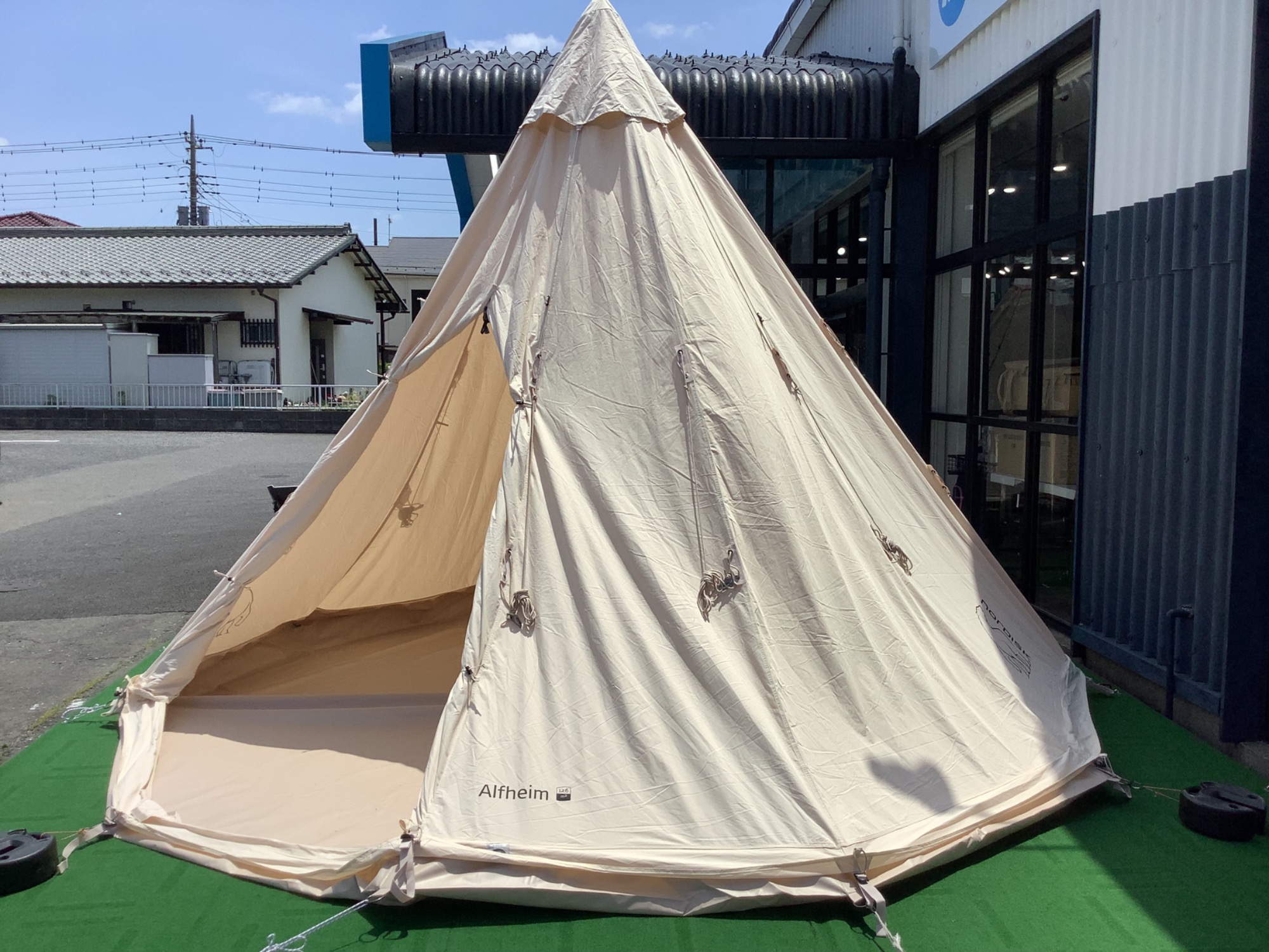 ノルディスク代表的モノポールテント「アルフェイム12.6」をご紹介