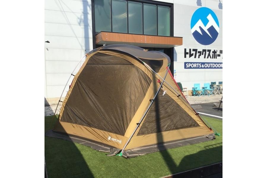 卵型シェルター！snowpeak(スノーピーク)のリビングメッシュエッグをご