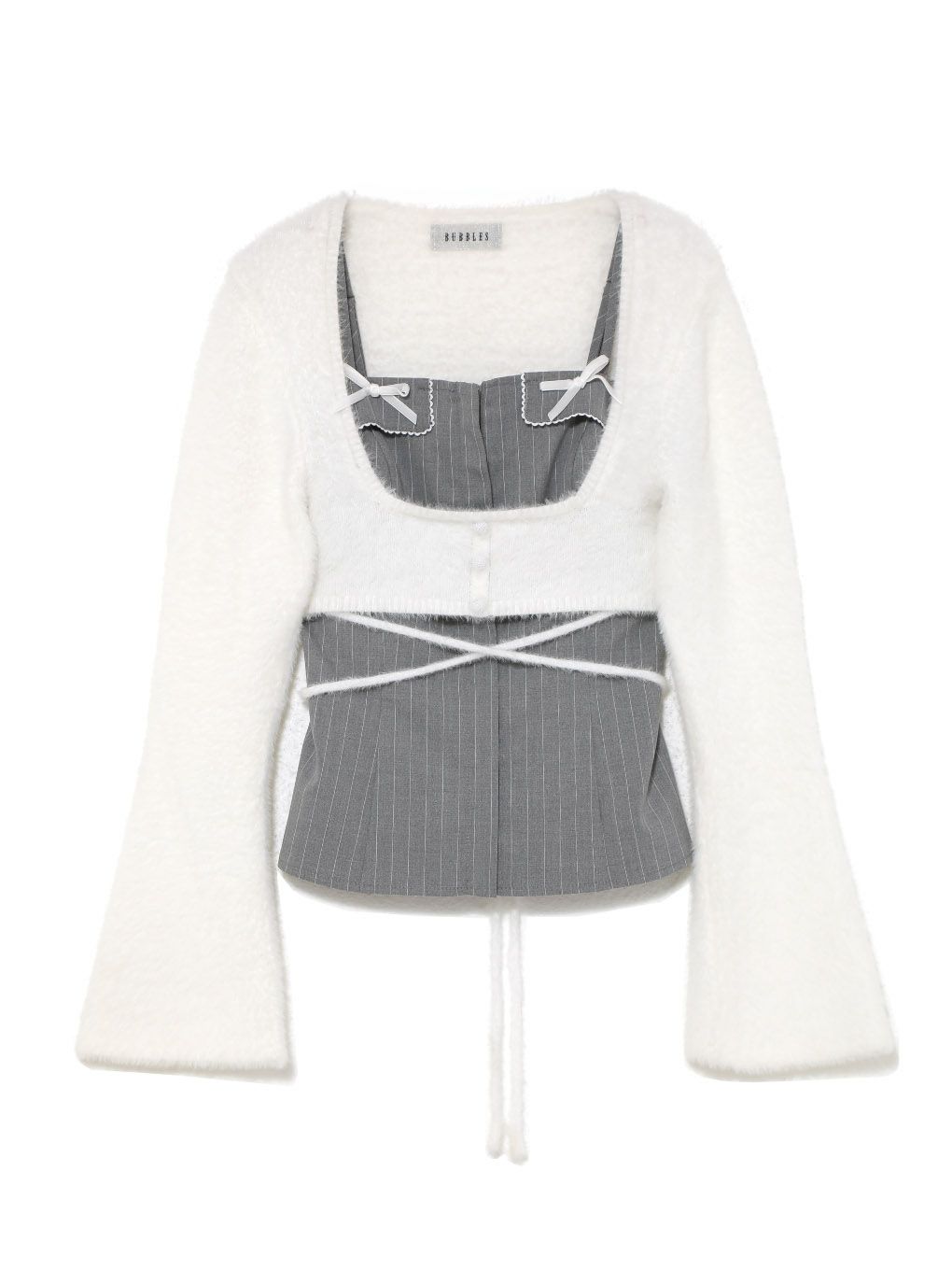 BUBBLES】リボンポケットアンサンブル | sparkling mall online store