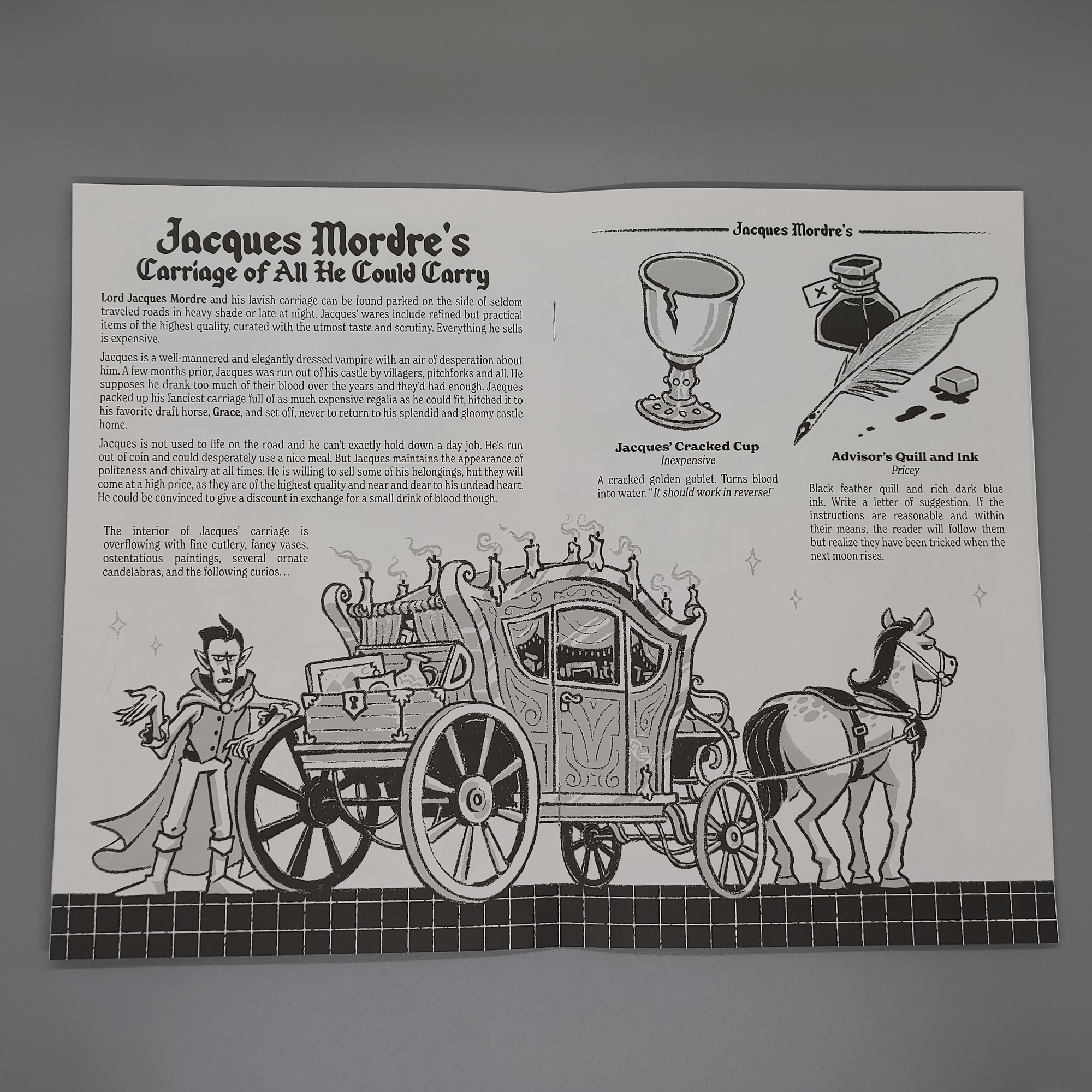 Flik Silverpen's Guide to Unscrupulous Emporiums (FSG 11) – Spear