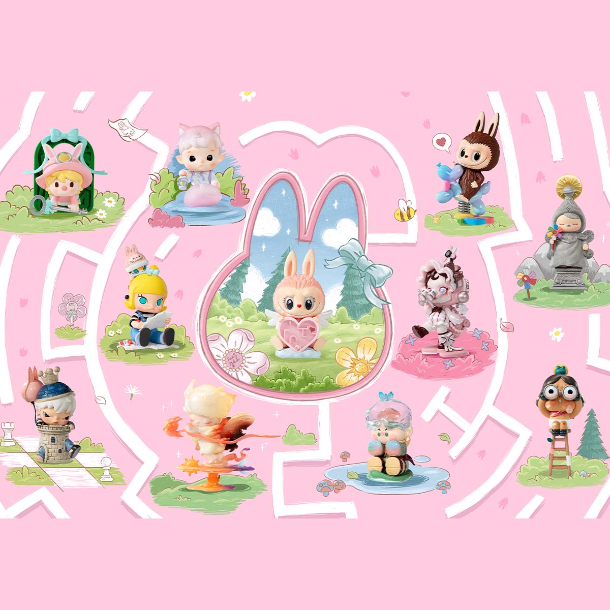 IN STOCK] POPMART Labubu Finding MOKOKO Series Figures — Specialty