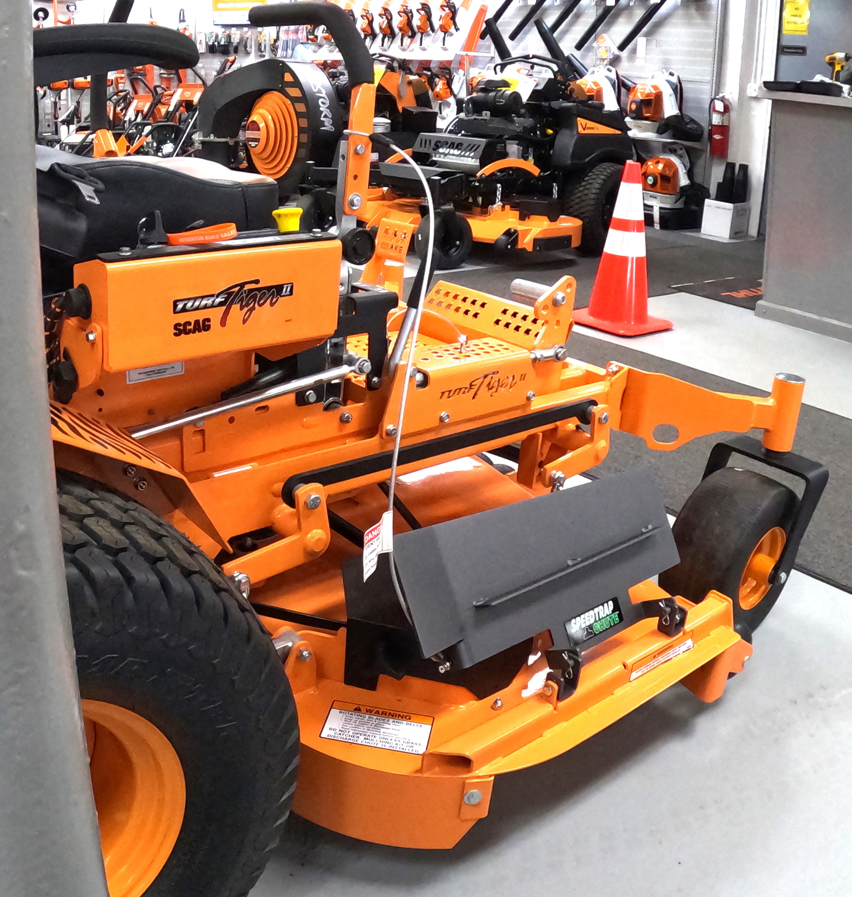 Speedtrap® Chute Blocker Scag® Turf Tiger 2™ 52” & 61” – Speedtrap