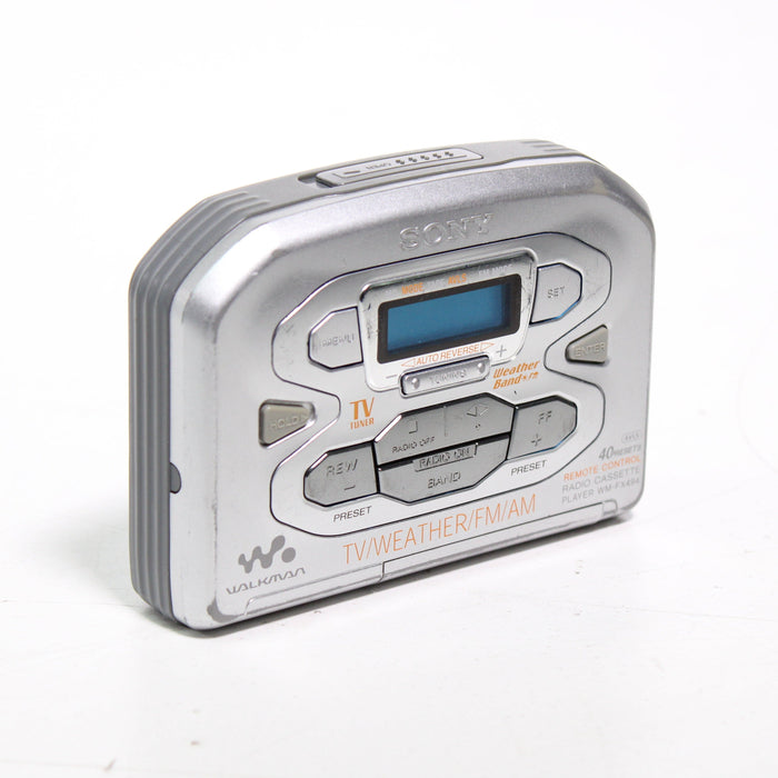 Sony WM-FX494 Vintage Walkman TV Weather FM AM Cassette Player