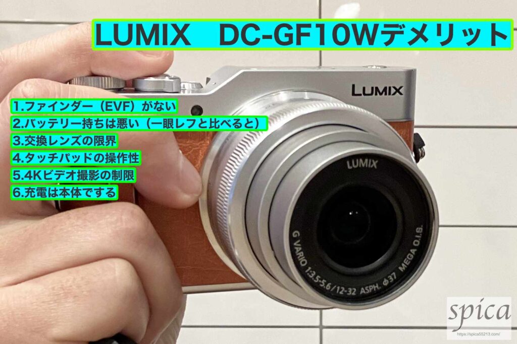 Panasonic DC-GF10W マイクロフォーサーズ入門機 | スピカのカメラ日誌