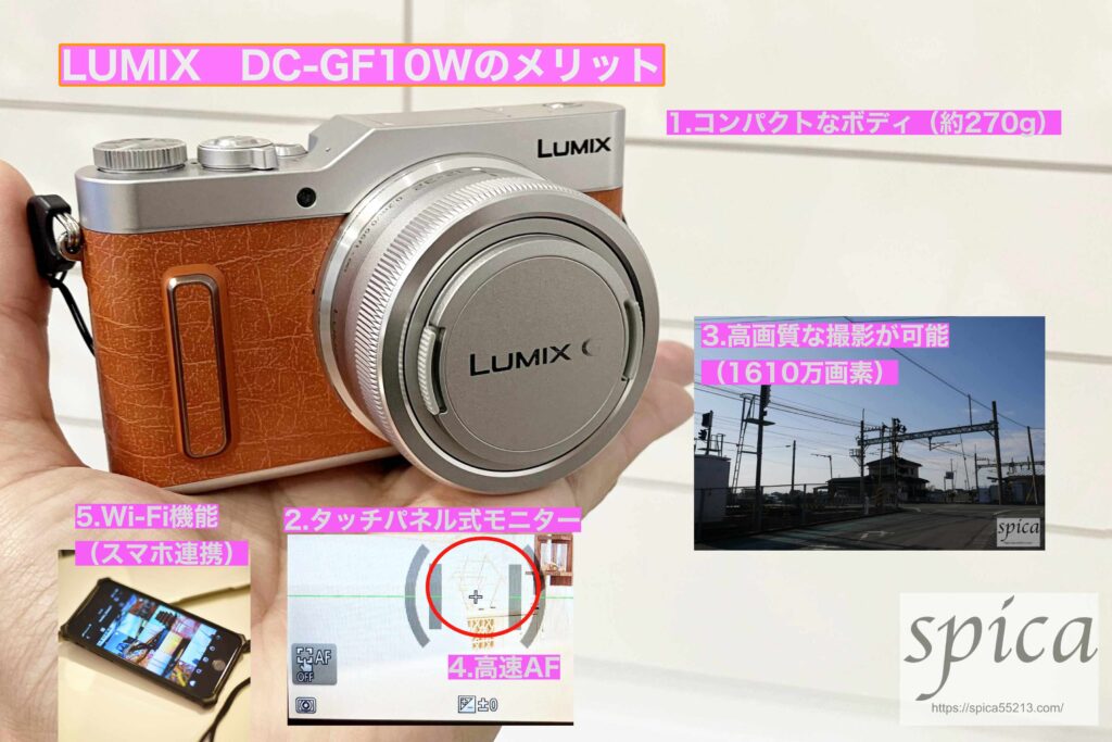 Panasonic DC-GF10W マイクロフォーサーズ入門機 | スピカのカメラ日誌