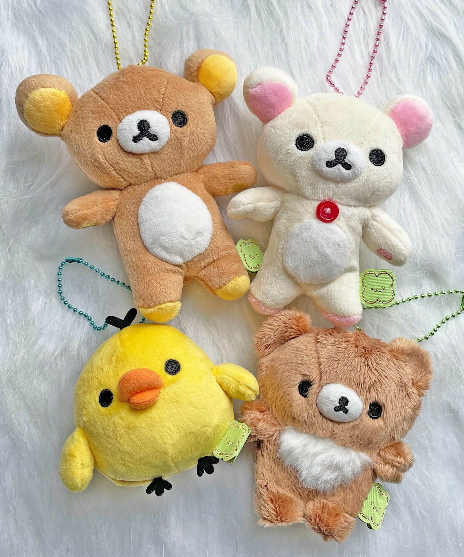 ぬいぐるみキーホルダー｜アニマルフェイスデザイン|SPINNS（スピンズ