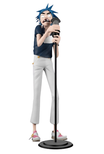 Gorillaz 2D Music Figure Art Toy by SuperPlastic – Sprayed Paint