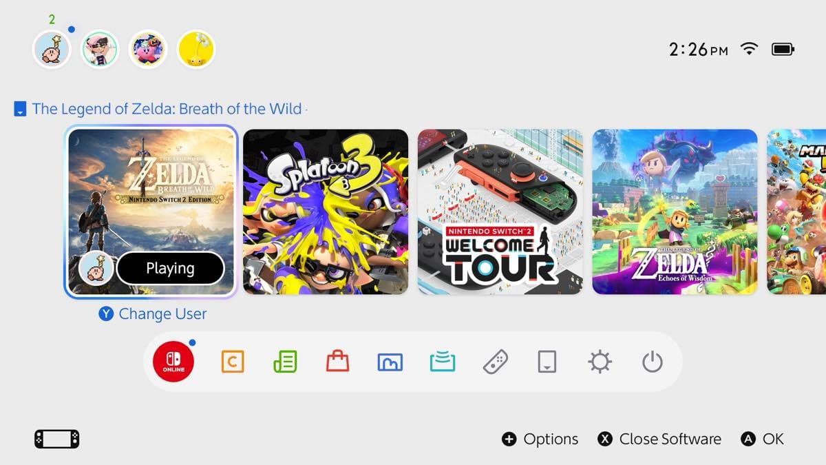 Switch 2の本体言語を変更する方法。ゲームを英語などの外国語でプレイ