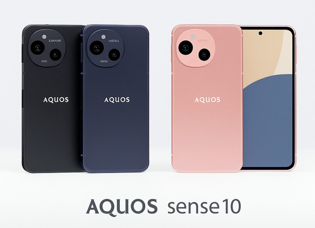 AQUOS sense10、ドコモ版の情報が流出──外観はsense9そっくりで3色