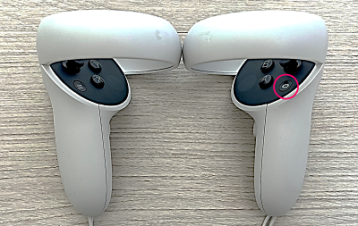 オキュラスクエスト2のコントローラーが動かない、反応しない場合の