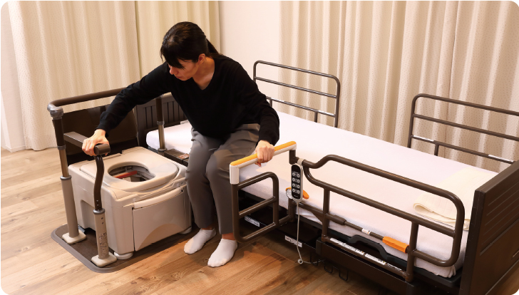 特長｜ポータブルトイレ ラフィーネキューブ｜排泄用品｜介護用品