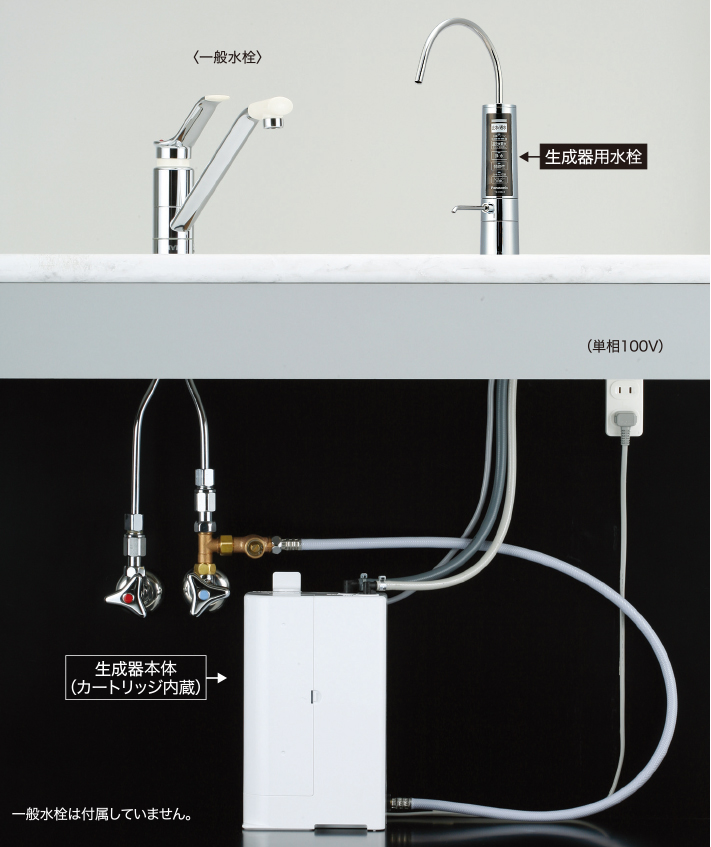 特長 | 還元水素水生成器 | システムキッチン・キッチン関連商品