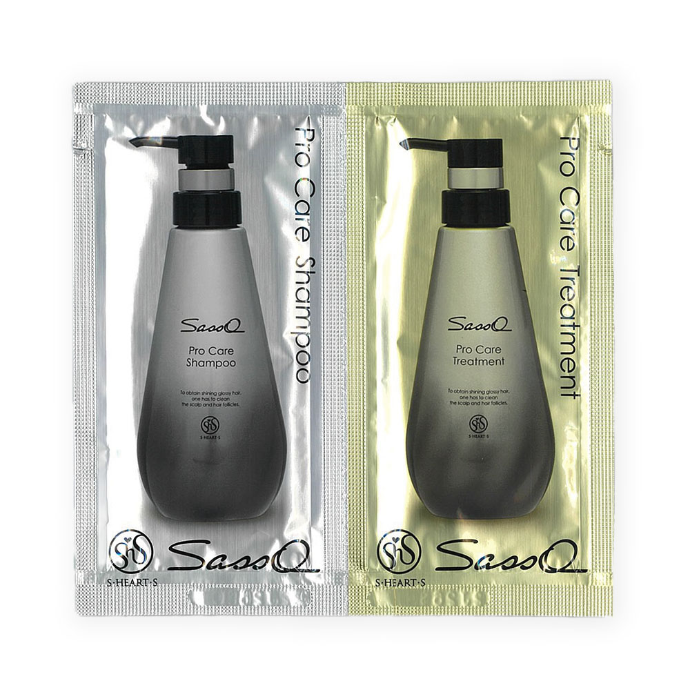 エス・ハート・エス お試しセット・旅行用 Sassoプロケアシャンプー