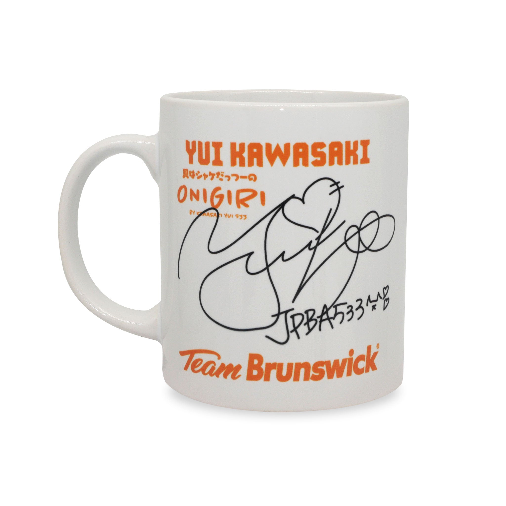 川崎由意プロのサイン入りマグカップ (EC0140048KAWASAKI-YU