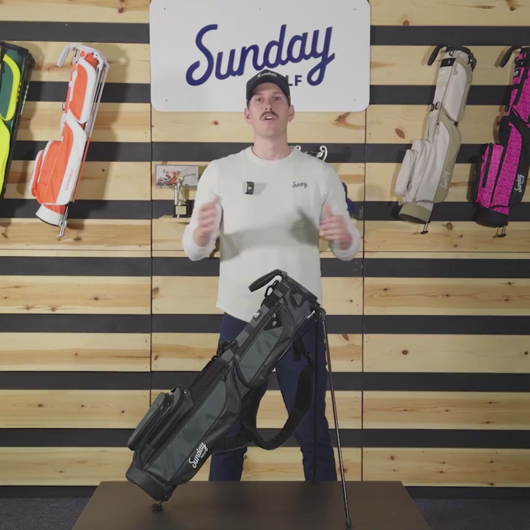 Loma XL by Sunday Golf | Carry Bag - Midnight Green