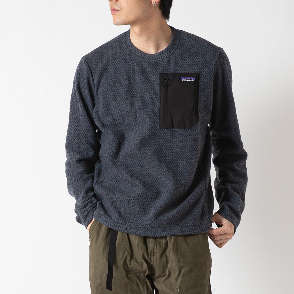 patagonia パタゴニア R1エアクルー メンズ｜SUNDAY MOUNTAIN