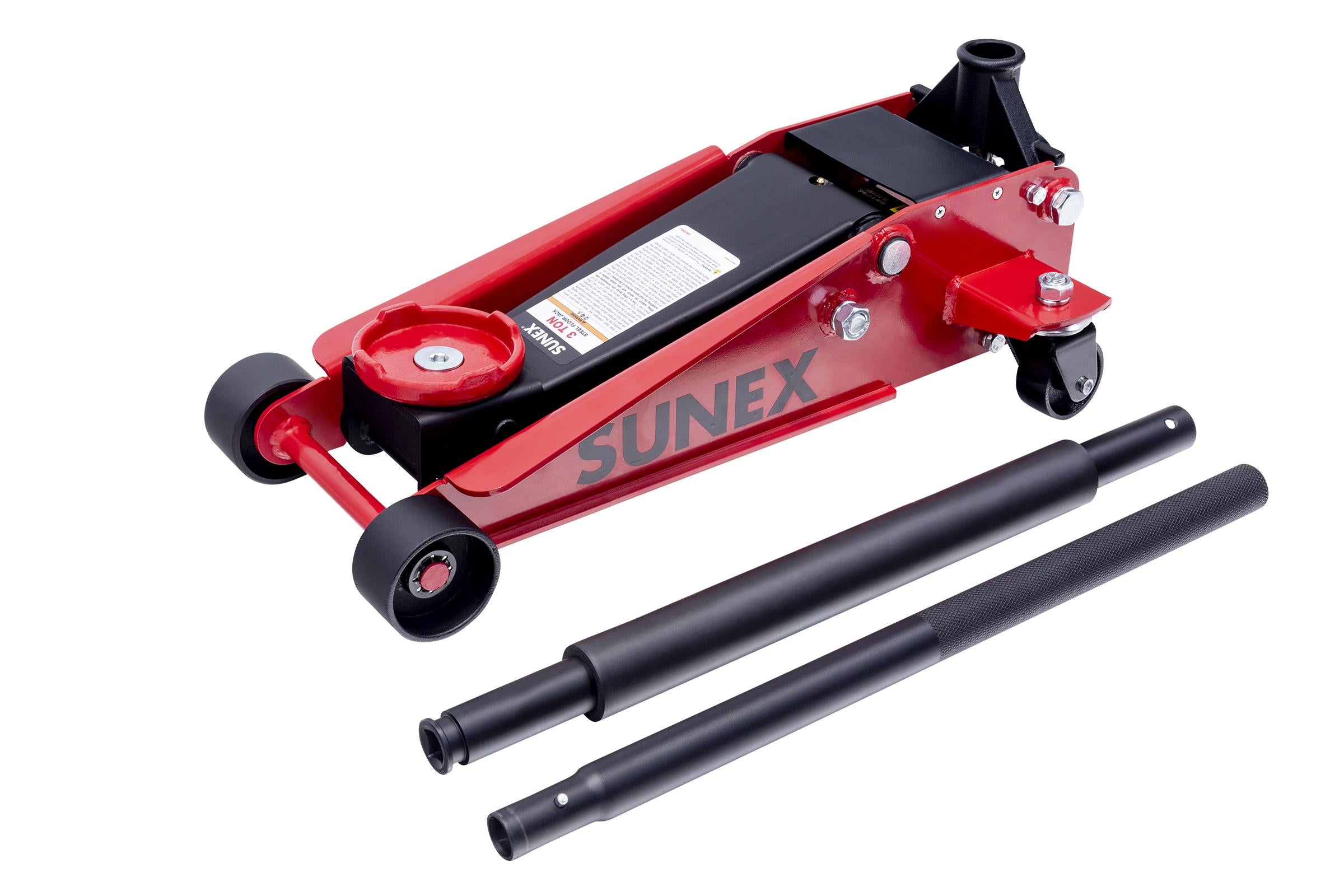 6603GJ 3 Ton Steel Floor Jack – SUNEX Tools
