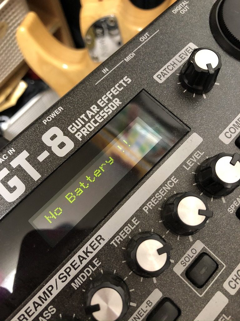 BOSS GT-8の修理/往年のフラッグシップ機 - ユーヒトビア