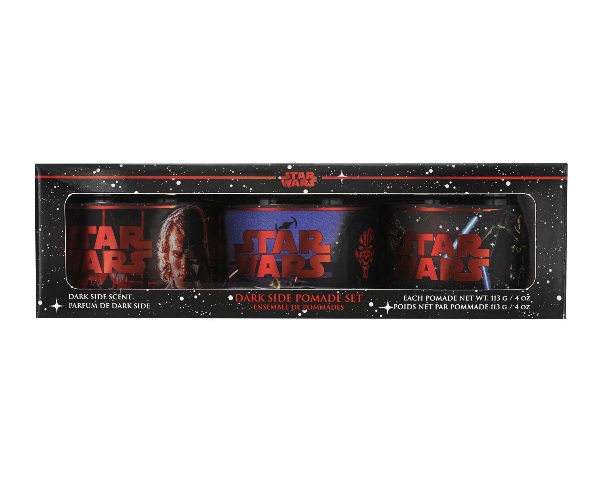 Suavecito Star Wars Dark Side II Pomade 3-Pack – Limited Edition