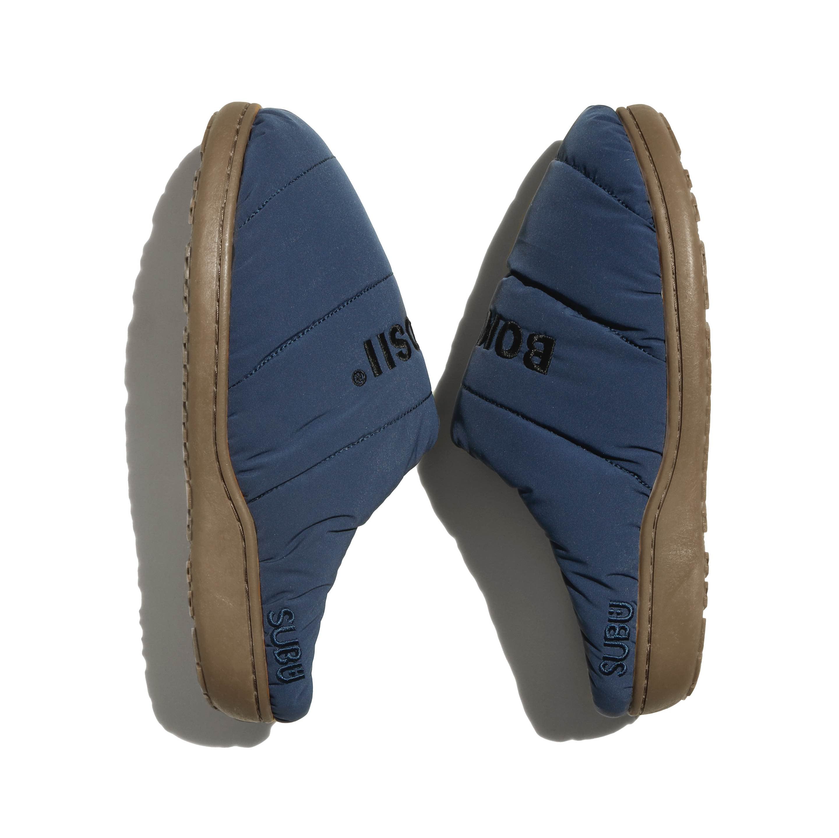 SUBU x BOKU HA TANOSII ボクタノパフサンダル Navy – SUBU ONLINE STORE