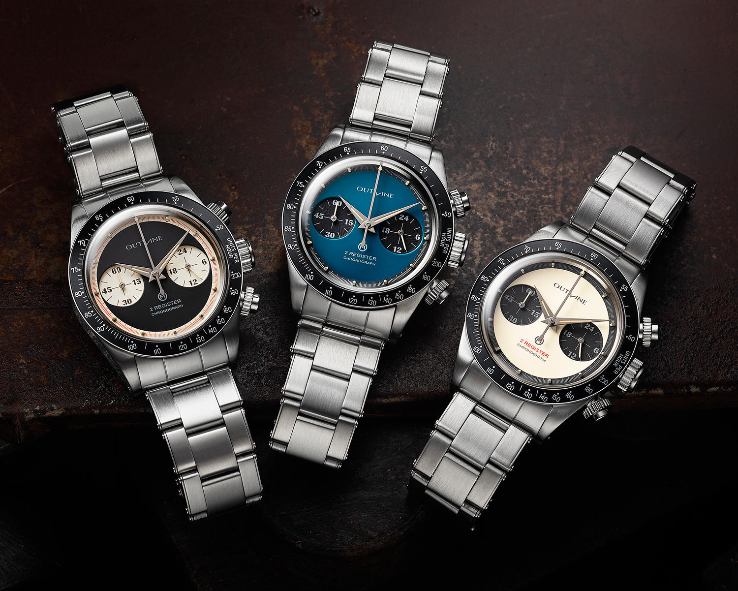 アウトライン×チックタック】限定コラボ第3弾。70年代の傑作を二つ目で