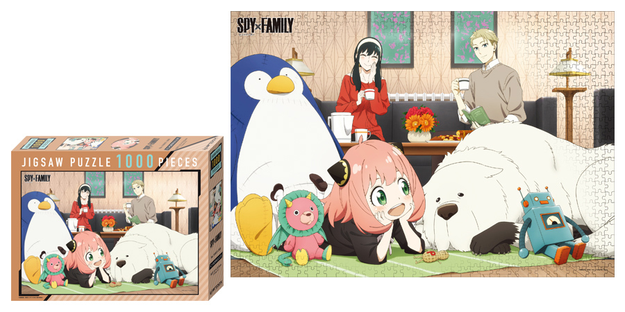 2023年5月】SPY×FAMILY 1000ピースジグソーパズル【くつろぎのひととき