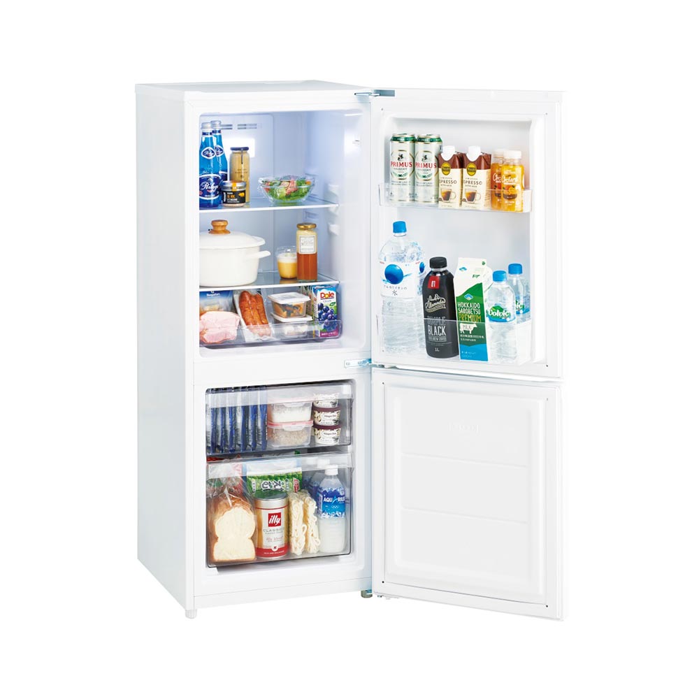 Haier Haier 140L 2ドア 冷凍冷蔵庫 JR-NF140P-W ホワイト (右開き