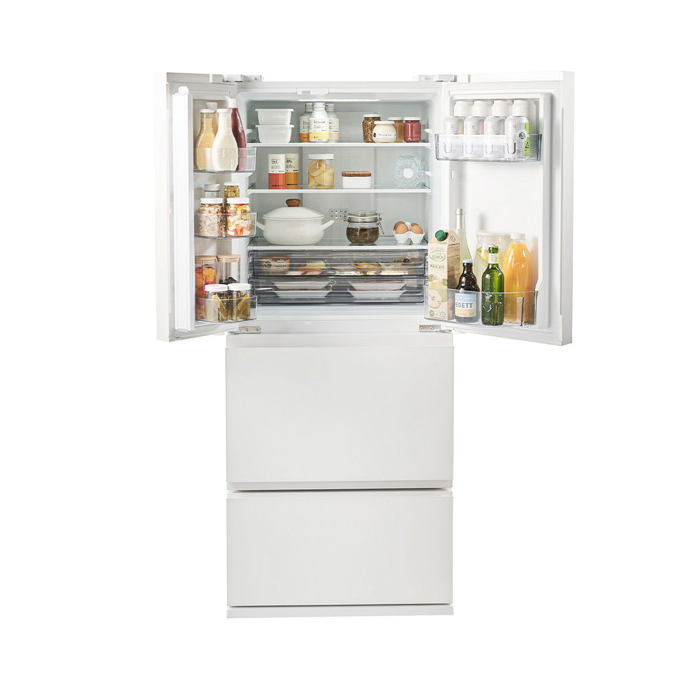 TWINBIRD TWINBIRD 背伸びせず使える冷蔵庫 354L HR-E935W (観音開き